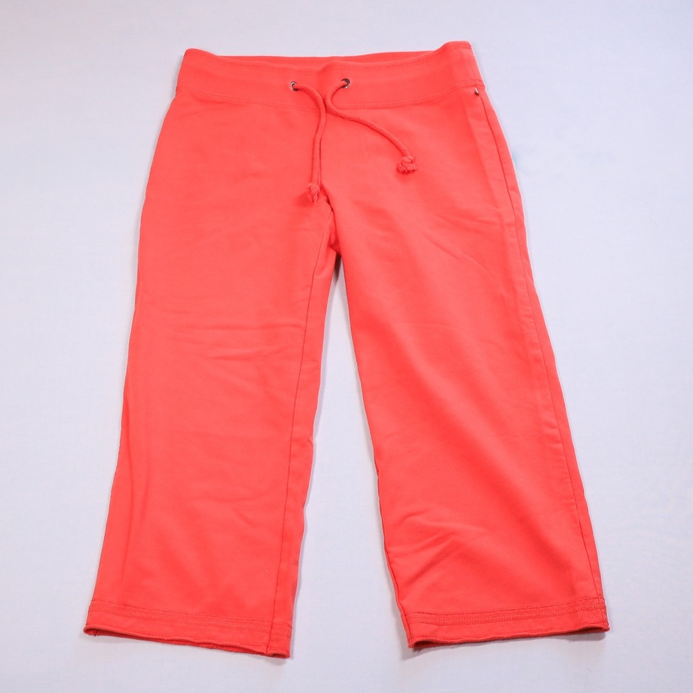Polo Jeans Co Low Rise Capri Sweatpants Women S Coral Vintage Y2K Lounge Pants